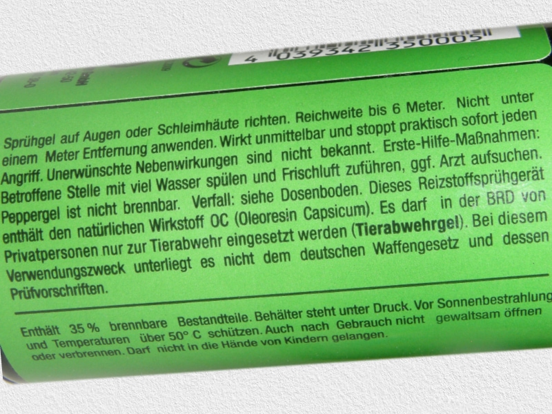 First Defense Pfeffergel im Test - Modelle, Varianten, Reizstoff und mehr