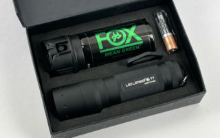 Fox Labs Mean Green und Led Lenser Set