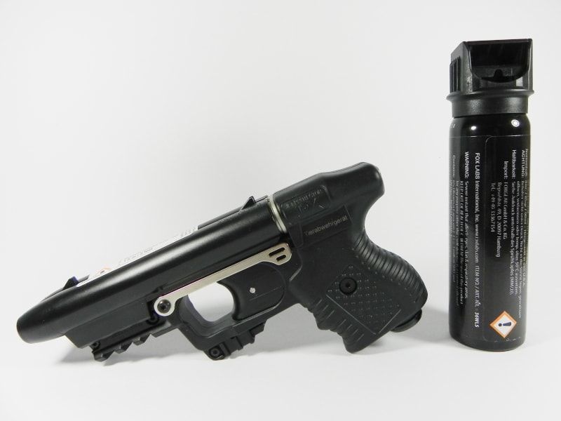 Größenvergleich JPX zu Pfefferspray Dose Größenvergleich JPX zu Pfefferspray Dose